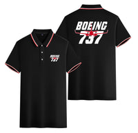 Thumbnail for Amazing Boeing 737 Designed Stylish Polo T-Shirts (Double-Side)