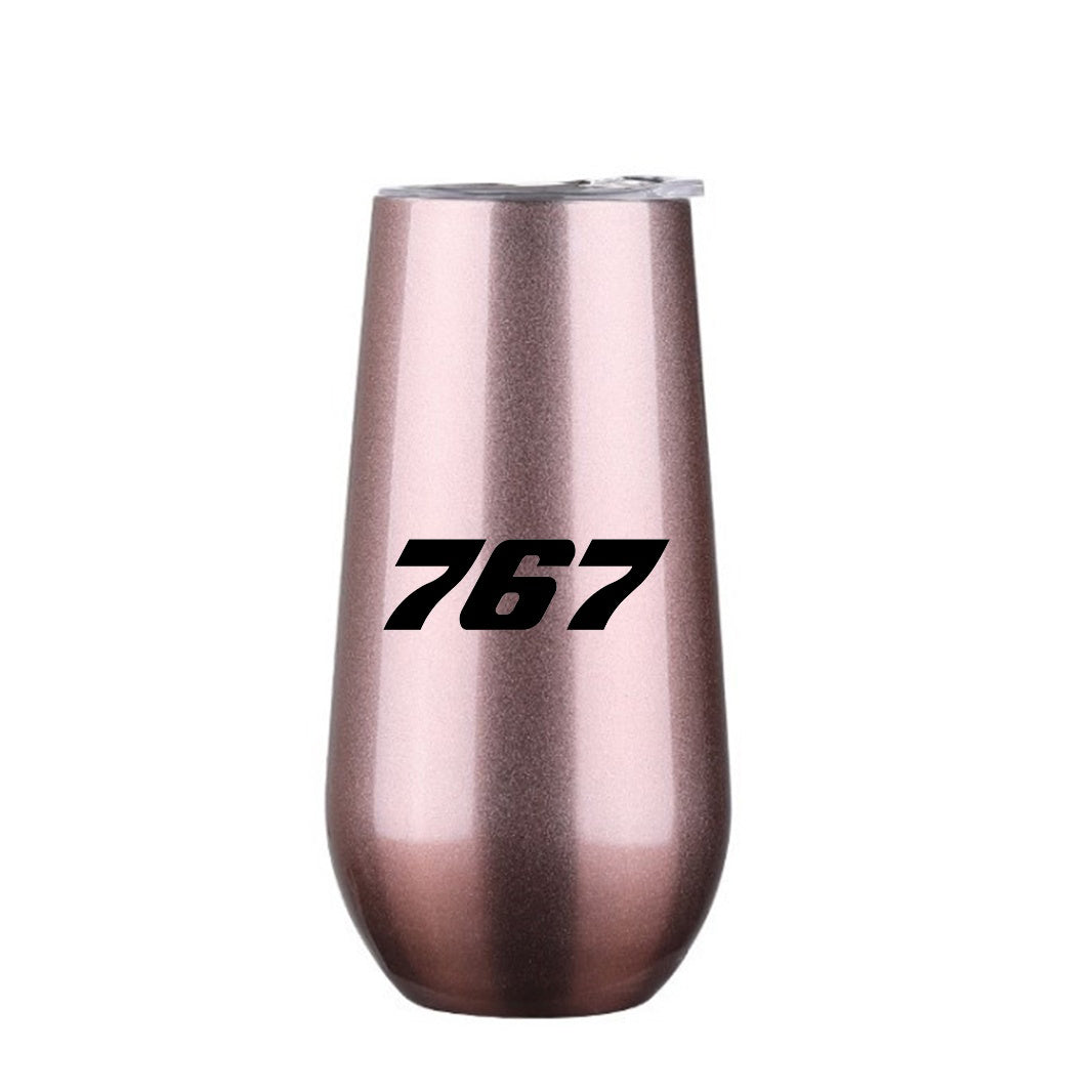 767 Flat Text Designed 6oz Egg Cups