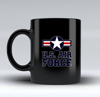 Thumbnail for US Air Force Designed Black Mugs