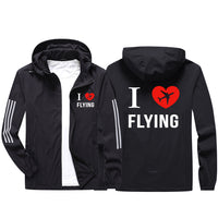 Thumbnail for I Love Flying Sport & Running Jackets