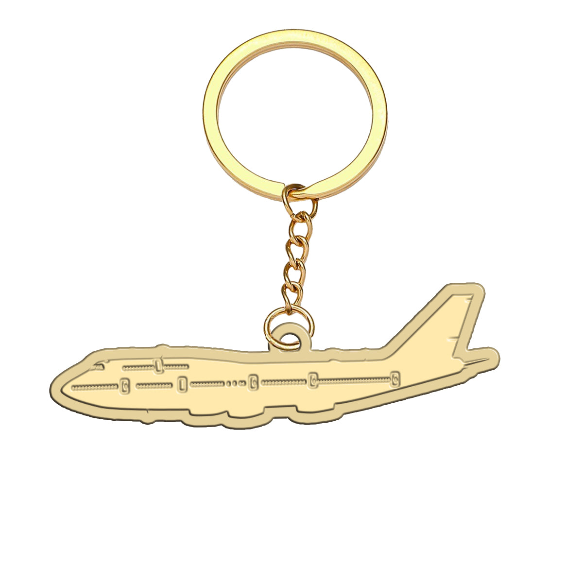 Boeing 747 - Queen of the Skies (2) Designed Hollow Key Chains