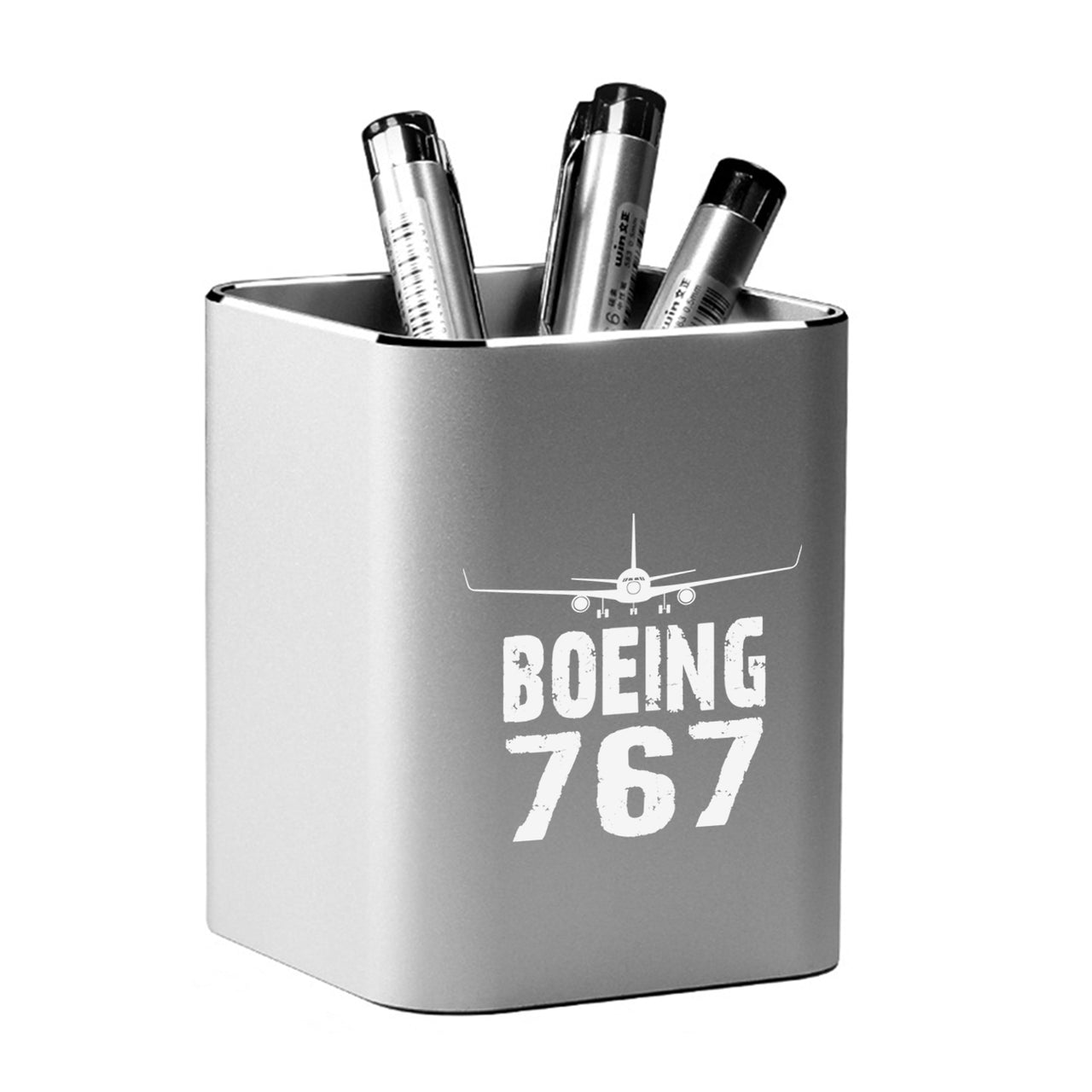 Boeing 767 & Plane Designed Aluminium Alloy Pen Holders