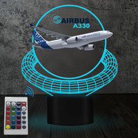 Thumbnail for Airbus A330 Designed 3D Lamp