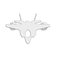 Thumbnail for Fighter Jet 35 Silhouette Designed Hollow Pins
