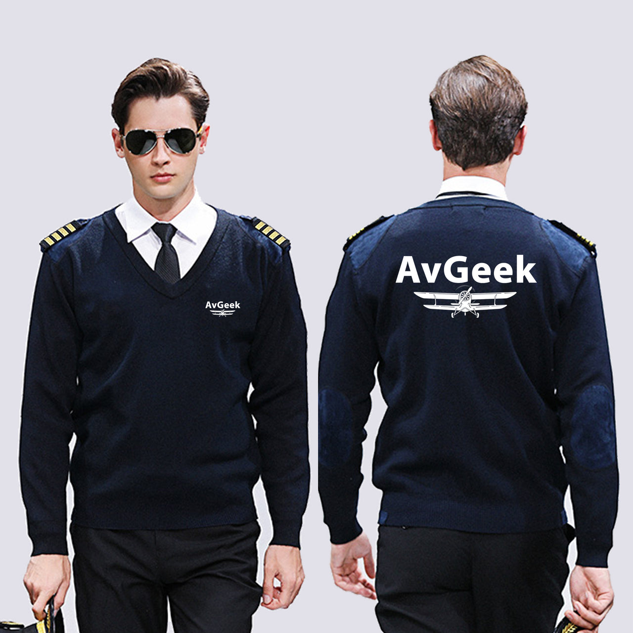 Avgeek Designed Wool Pilot Sweaters