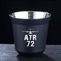 Thumbnail for ATR-72 & Plane Designed Double Wall Stainless Steel Coffee Mugs