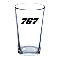 Thumbnail for 767 Flat Text Designed Beer & Water Glasses