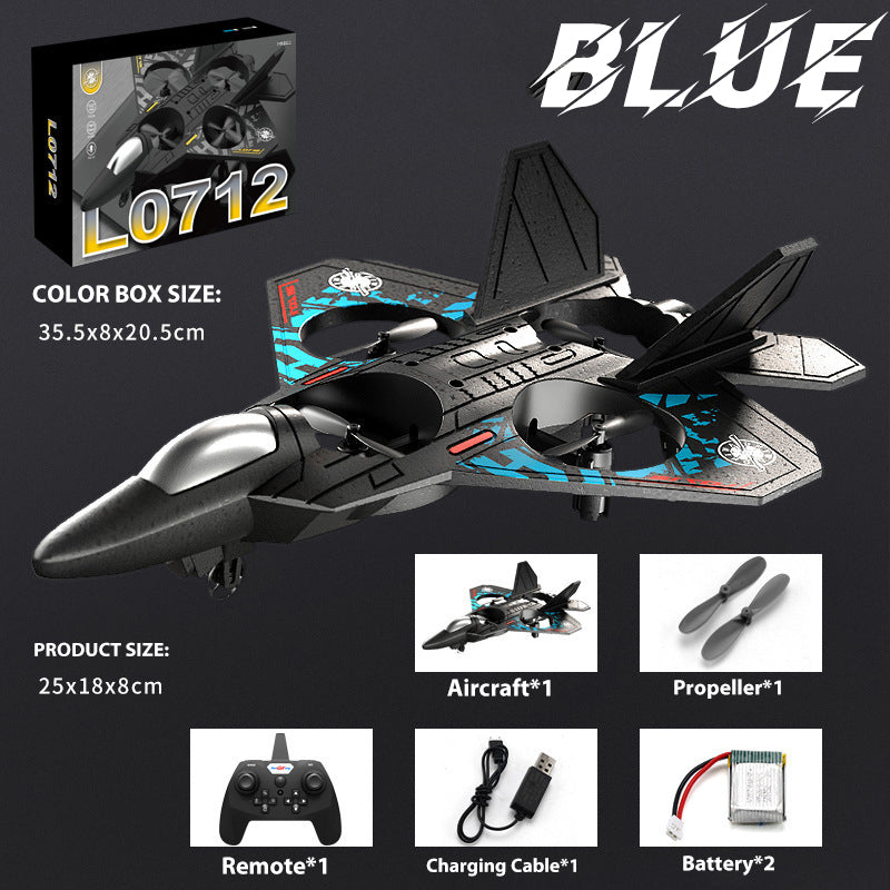 Six Axis Gyroscope EPP Foam With LED Flying L0712 Fighter Remote Control