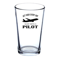 Thumbnail for Get High Every Day Sleep With A Pilot Designed Beer & Water Glasses