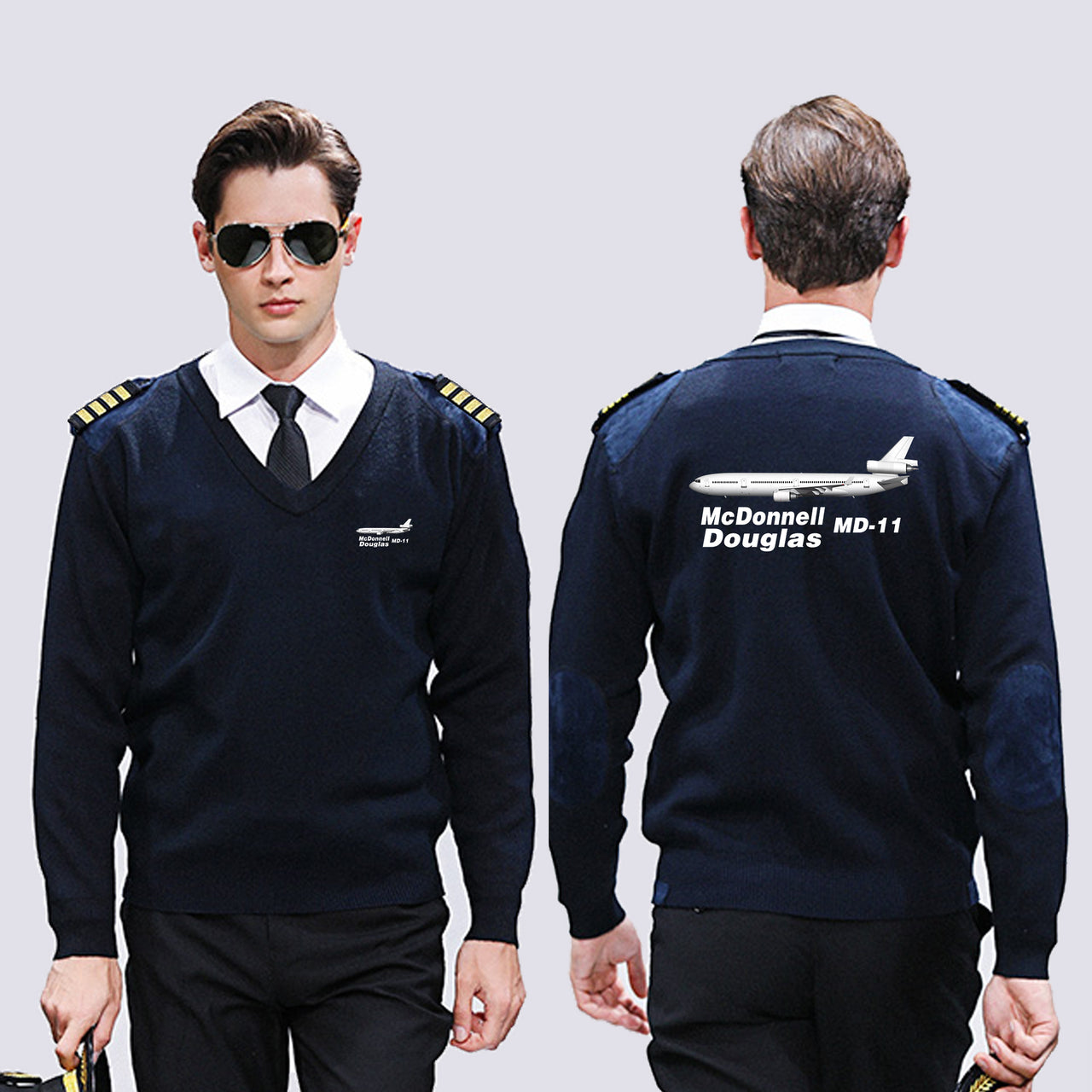 The Piper PA28 Designed Wool Pilot Sweaters