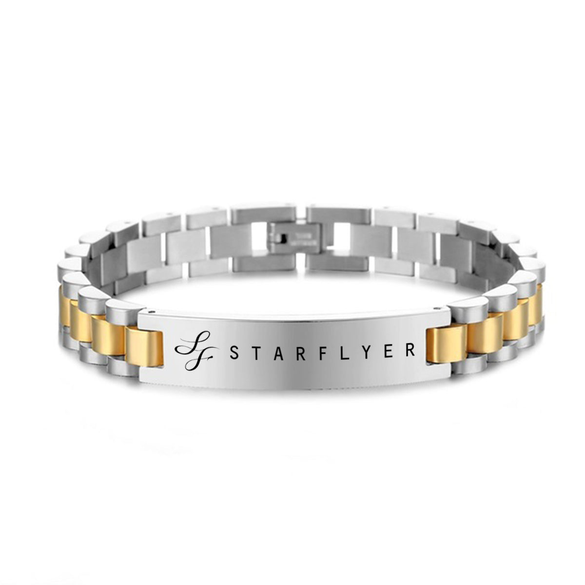 StarFlyer Airlines Designed Stainless Steel Chain Bracelets