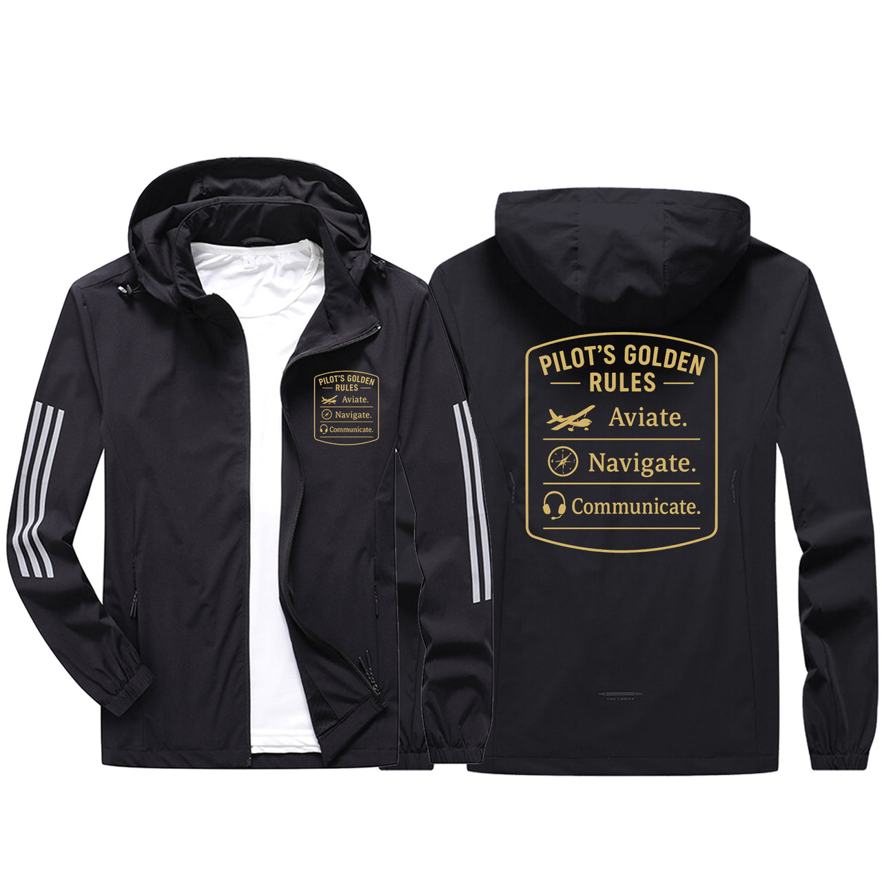 Pilot's Golden Rules Design Sport & Running Jackets
