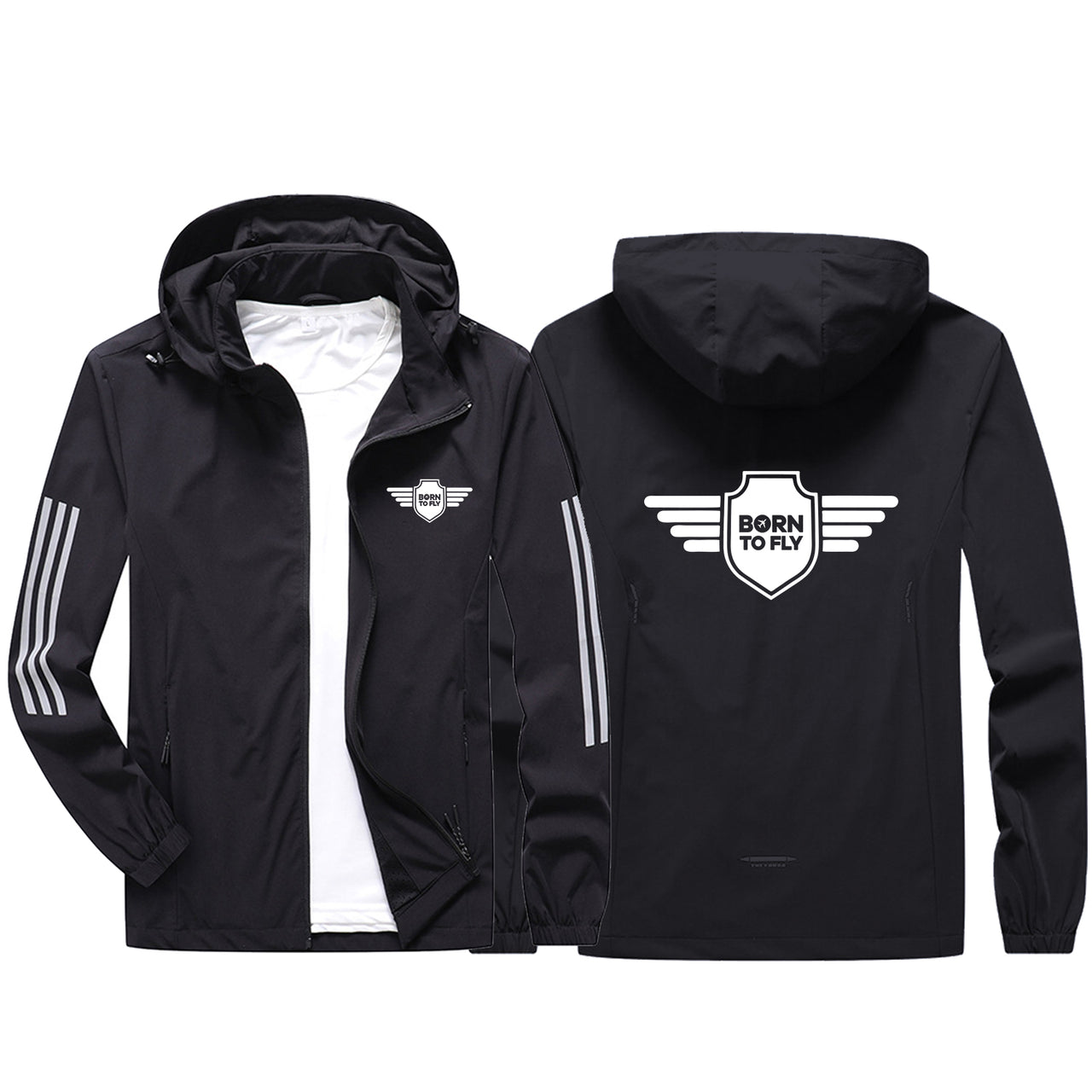 Born To Fly & Badge Sport & Running Jackets