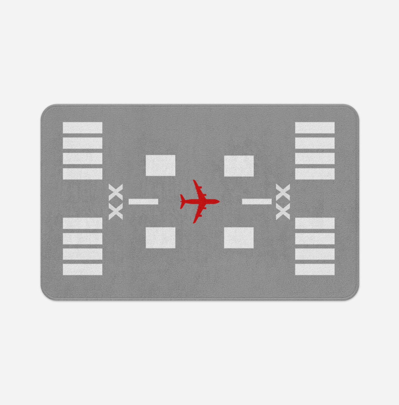 Special Runway (Gray) Custom Runway Designed Door Mats