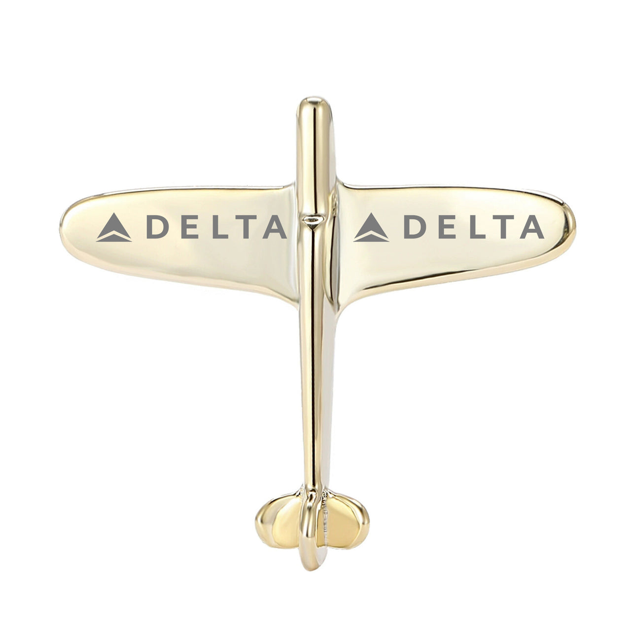 Delta Air Lines Designed Airplane Shape Brooches
