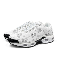 Thumbnail for Cartoon Planes Designed Air Cushion Running Shoes