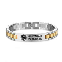 Thumbnail for Juneyao Airlines Designed Stainless Steel Chain Bracelets