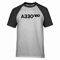 Thumbnail for A330neo & Text Designed Raglan T-Shirts