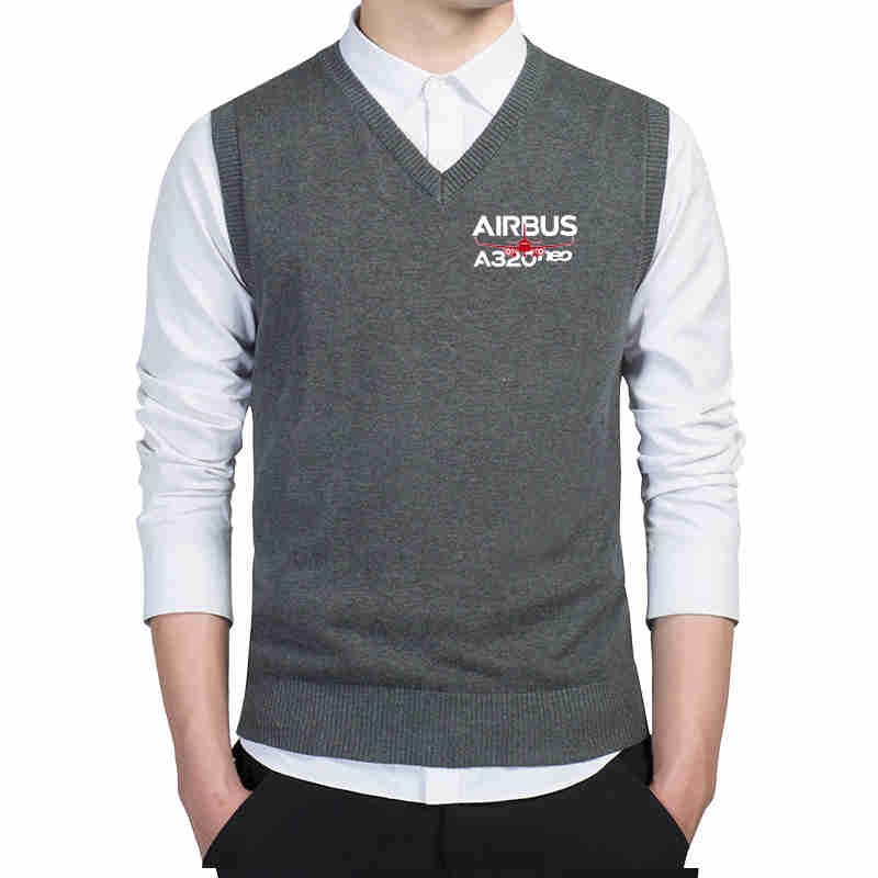 Amazing Airbus A320neo Designed Sweater Vests