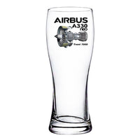 Thumbnail for Airbus A330neo & Trent 7000 Designed Pilsner Beer Glasses