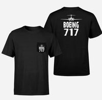 Thumbnail for Boeing 717 & Plane Designed Pocket T-Shirts