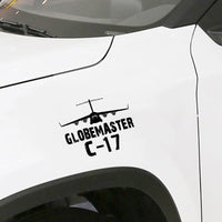 Thumbnail for GlobeMaster C-17 & Plane Designed Car Sticker