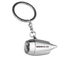 Thumbnail for Korean Airlines Jet Engine Turbine Key Chains