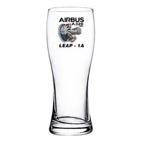 Thumbnail for Airbus A320neo & Leap 1A Designed Pilsner Beer Glasses