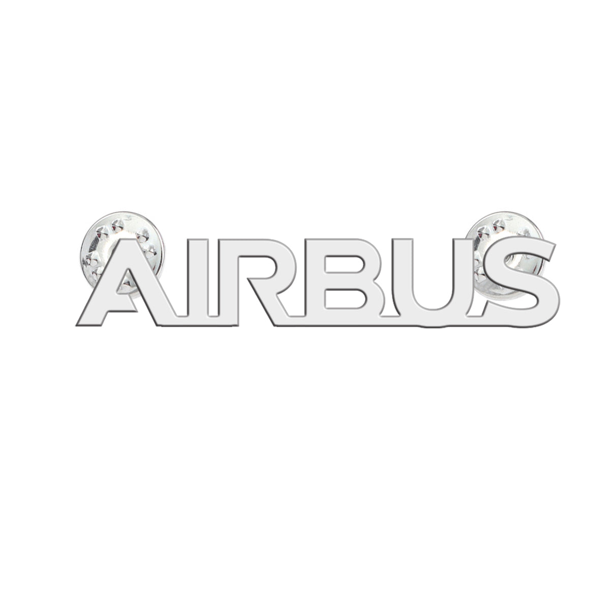 Airbus & Text Designed Hollow Pins