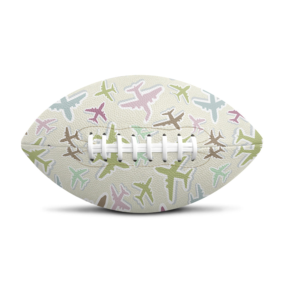 Seamless 3D Airplanes Designed Rugby