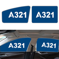 Thumbnail for A321 Flat Text Designed Car Sun Shade (Side window)