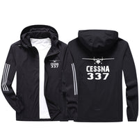 Thumbnail for Cessna 337 & Plane Sport & Running Jackets