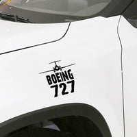 Thumbnail for Boeing 727 & Plane Designed Car Sticker
