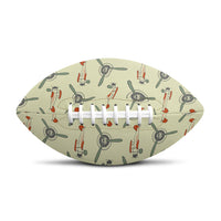 Thumbnail for Vintage Old Airplane Designed Rugby