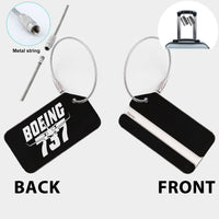 Thumbnail for Amazing Boeing 737 Designed Fashion Metal Luggage Tags