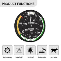 Thumbnail for Airspeed Indicator Designed Tire Cover Cases