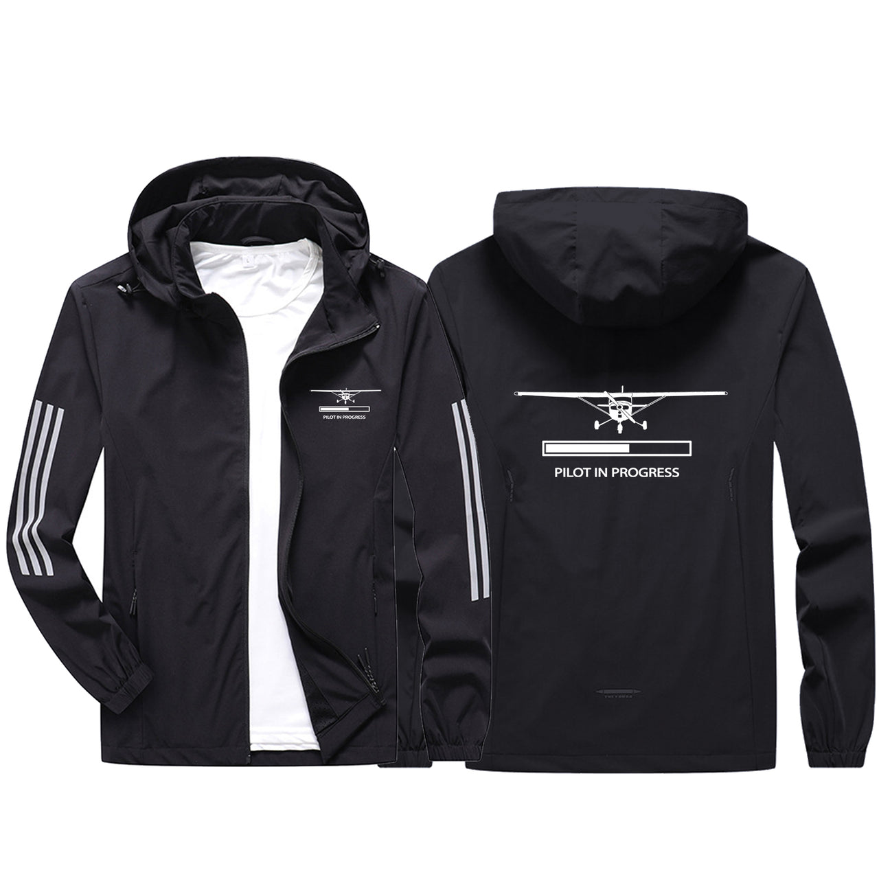 Pilot In Progress (Cessna) Sport & Running Jackets