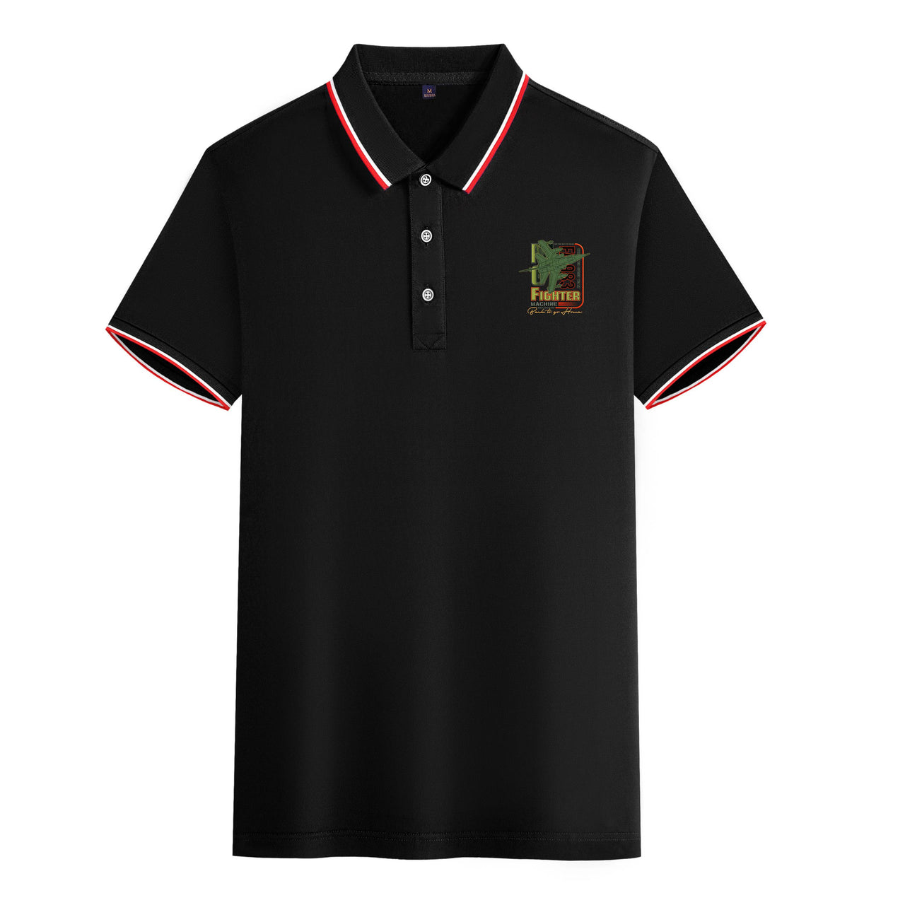 Fighter Machine Designed Stylish Polo T-Shirts