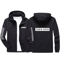 Thumbnail for Cabin Crew Text Sport & Running Jackets