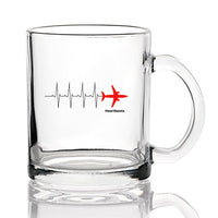 Thumbnail for Aviation Heartbeats Designed Coffee & Tea Glasses