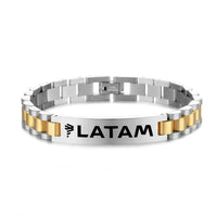 Thumbnail for LATAM Airlines Designed Stainless Steel Chain Bracelets