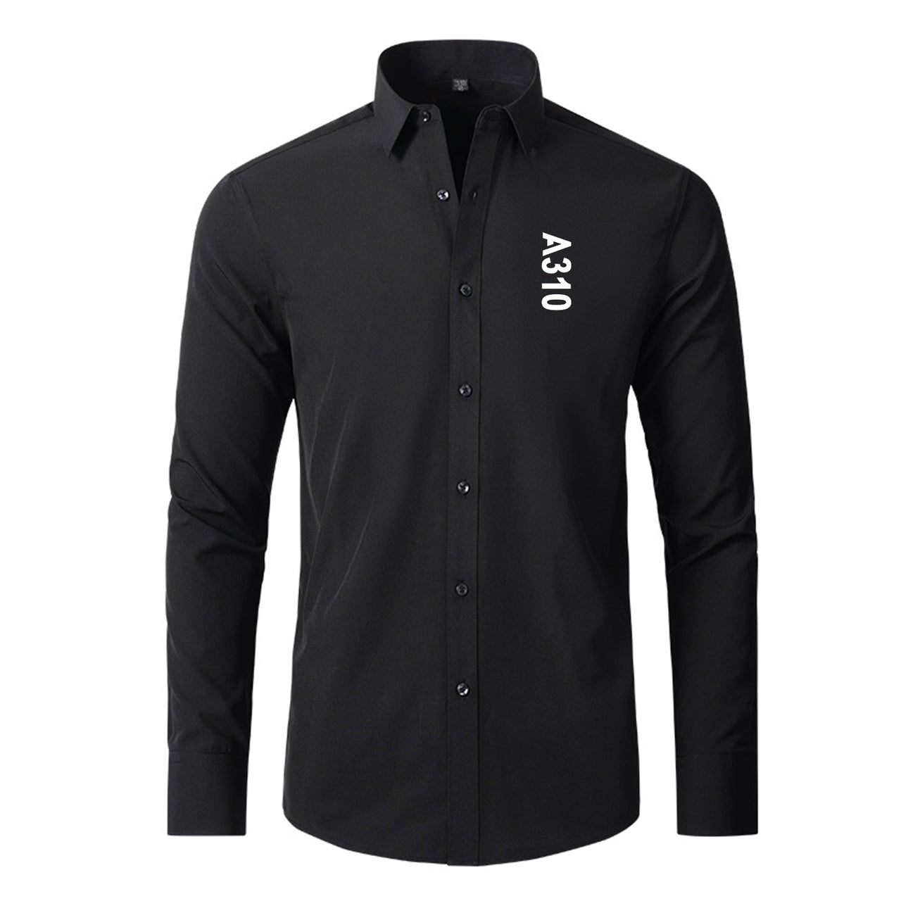 A310 Text Designed Long Sleeve Shirts