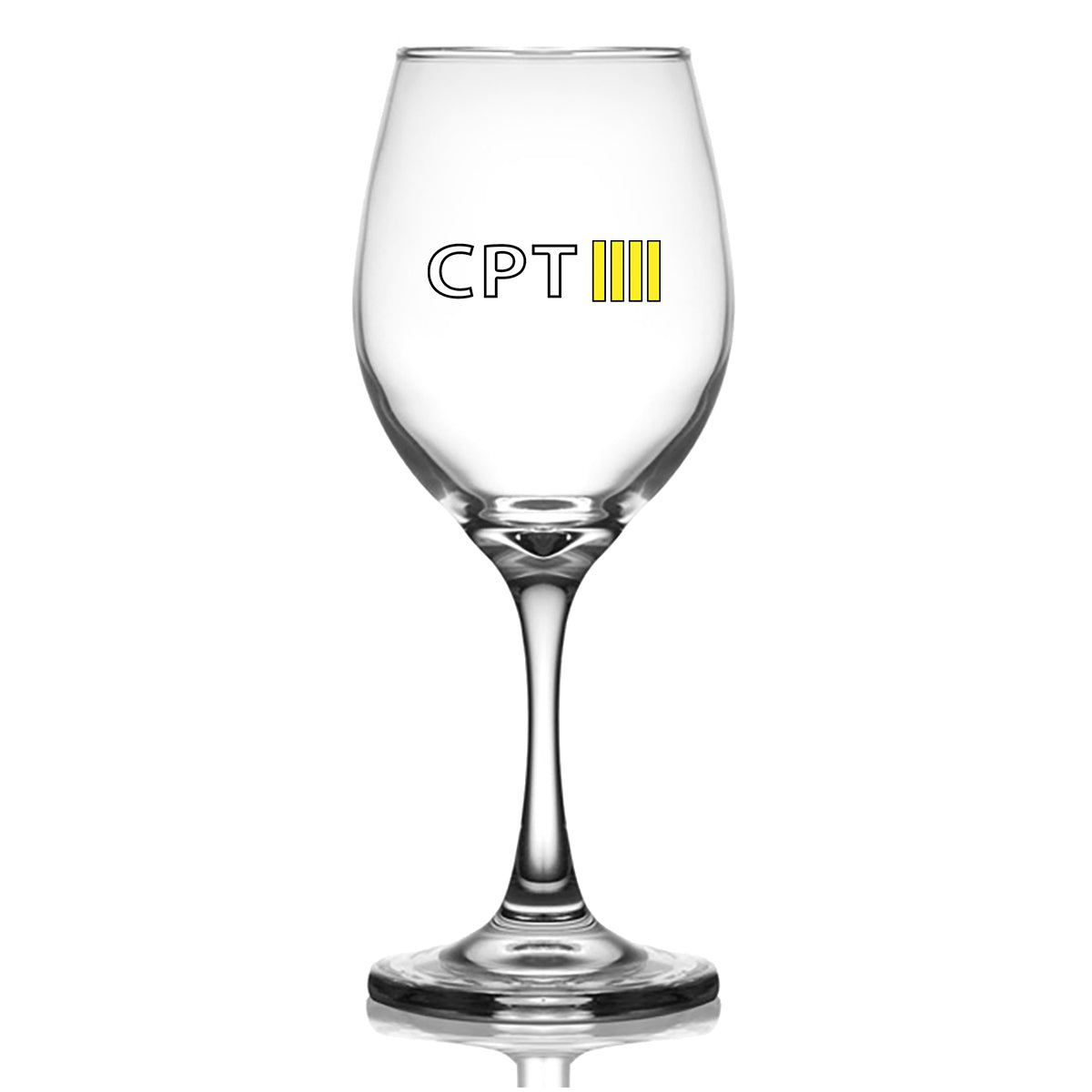 CPT & 4 Lines Designed Wine Glasses