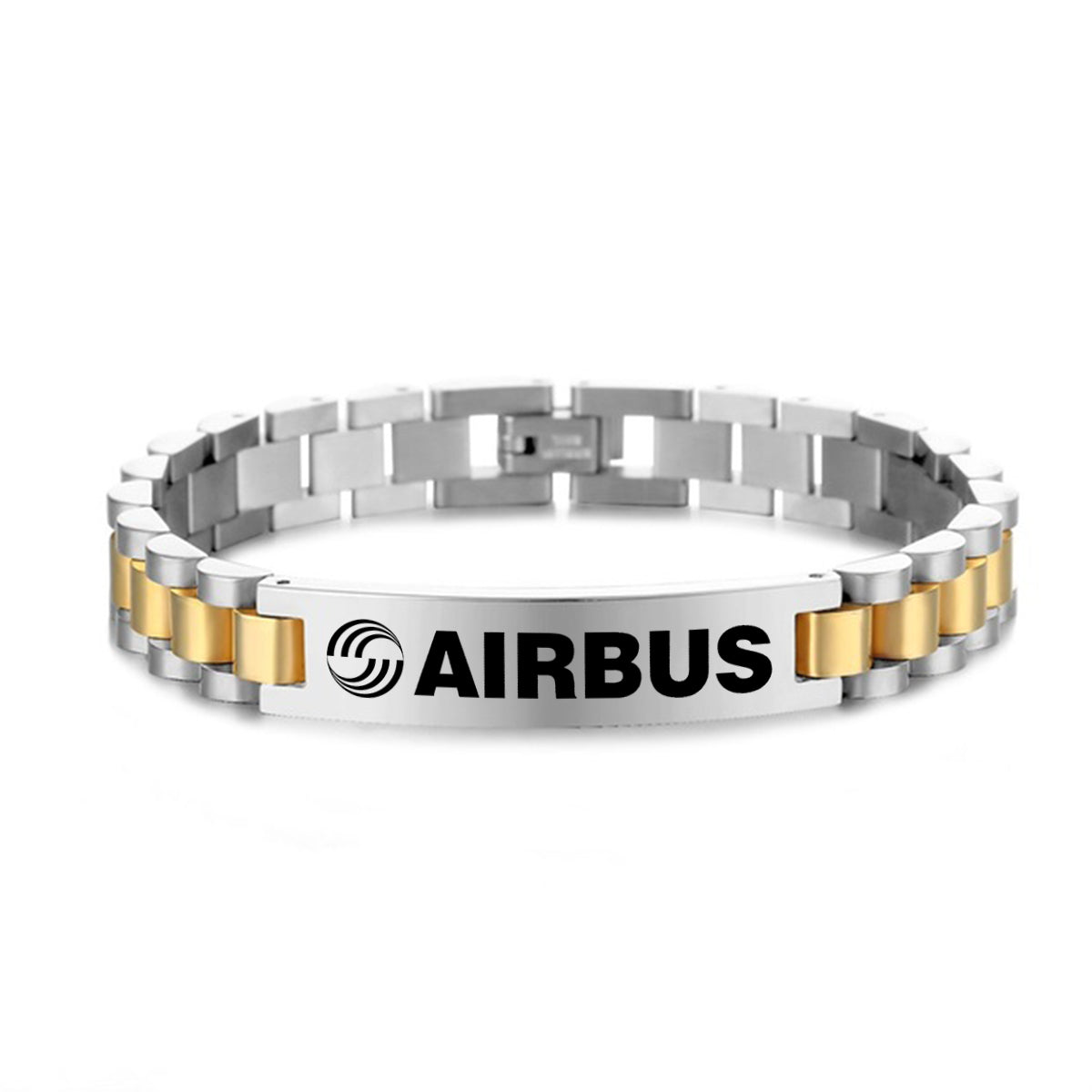 AIRBUS Designed Stainless Steel Chain Bracelets