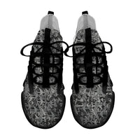 Thumbnail for Dark Coloured Airplanes Designed Fashion Running Shoes