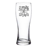 Thumbnail for Still Playing With Airplanes Designed Pilsner Beer Glasses