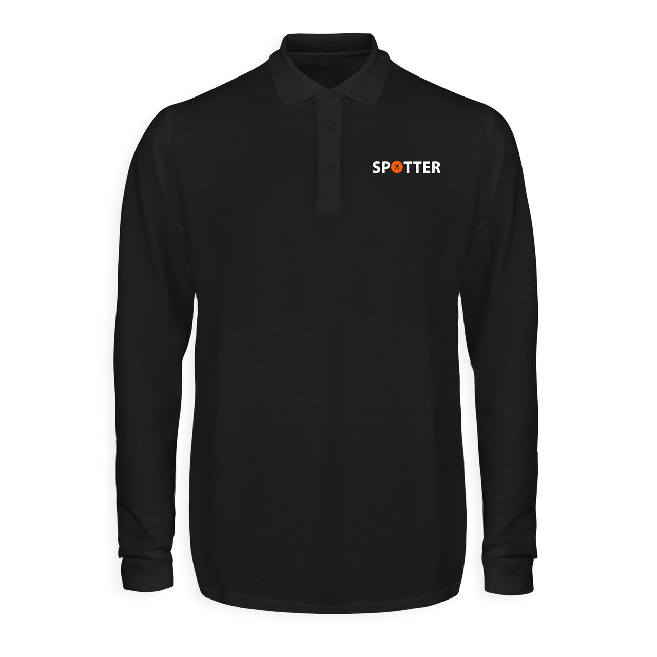 Spotter Designed Long Sleeve Polo T-Shirts