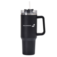 Thumbnail for Icelandair Airlines 40oz Stainless Steel Car Mug With Holder