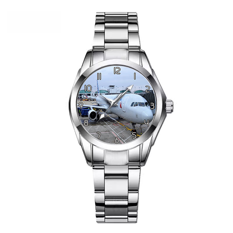 American Airlines A321 Designed Stainless Steel Band Watches