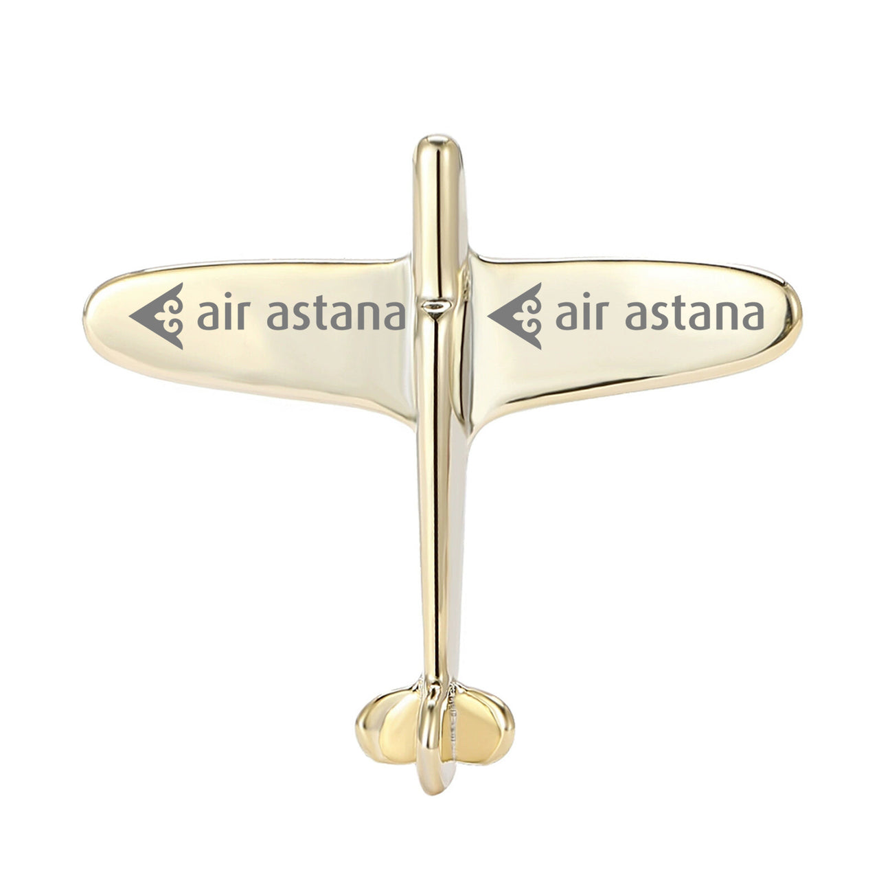 Air Astana Designed Airplane Shape Brooches